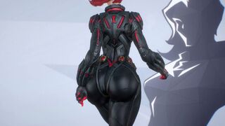 Sexy Walk Animation [Black Widow] [Downloads in Description]