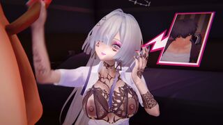 [QOS NTR] Wuthering Waves The Professor Who Favor with the Black Cock (part 2)