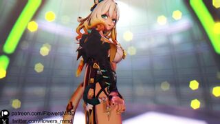 [Genshin MMD] (Xilonen) LAYSHA - Party Tonight dance (R18)