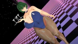 Bunny Yuuka Just Walks (So Much Boob Bounce)