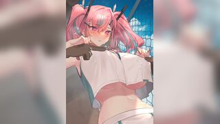[AizenPochi] Bremerton's Nipples (twitter_work)