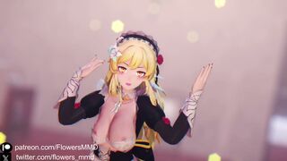 [Genshin MMD] (Lumine) HYOLYN - 'Wait' dance (R18)
