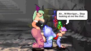 Morrigan fucks Lilith (with dialogue)