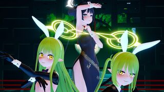 【R-18 MMD】 Kisaki & Shupogakis - Garnidelia - Tougen Renka