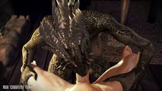 POV: You're Having Sex With a Argonian From Skyrim