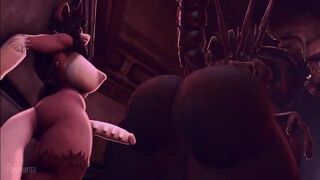 Xeno queen mommy in heat