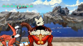 MUGEN Request#182: Yi & Othello X Delga & King of Dinosaurs