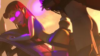 Starfire Doggystyle Pov
