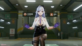 Vivian Banshee MMD [NewJeans - Hype Boy] [01musume]