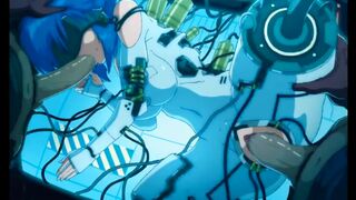Motoko Kusanagi Threesome (HunkyMunky35)