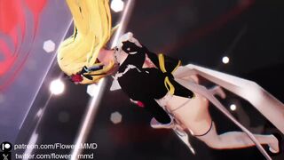 [Genshin MMD] (Lumine) - HYOLYN - Say My Name dance (R18)