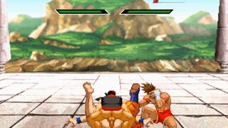 MUGEN Request#188: Kim Dong Hwan & Joe Higashi Fucks Son Goku