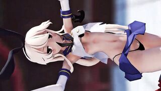 Shimakaze - Uchoten Vivace [MMD] MuR18
