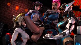 Zarya's Huge Cock