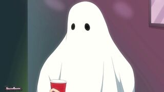 Mavis' first human halloween party