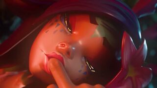 Neeko x Vastaya (DarkDreamsvr)