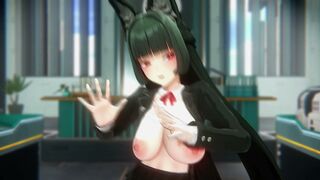 {ZZZ MMD}【Miyabi】NAYEON - "POP" dance (R18)