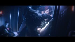 Shepard x Turian - Impregnated