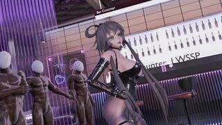 [QoS]Public Training of BBC Fetish Tianyi at Concert