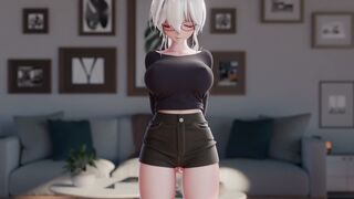 Haku's Bedtime Workout【Shorts】【Tiktok】