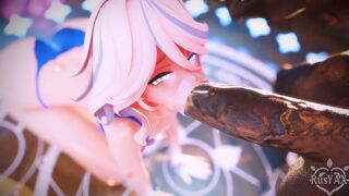 Furina & Mitachurl [RusYAX][4K60FPS]