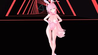 [Blue Archive MMD] (Hanako) Anitta - "Paradinha" dance (R18)