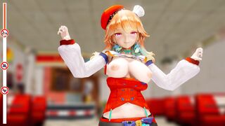 Takanashi Kiara Stripdance - Vampire