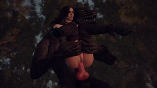 Yennefer & Werewolf ANAL