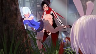 (Dezerbitch) Ruby x Weiss - Caught on Camera