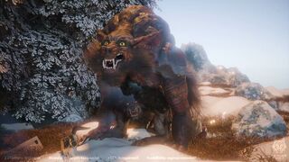[Animation] Welothius Werewolf/Lycanthrope is fucking!