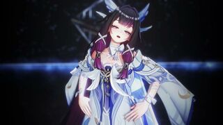 [Genshin MMD](Columbina) SUNMI- (Heart Burn) dance (R18)