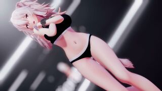 Shishiro Botan - dance with groping hands [FioraMMD] (sex scenes at the end)