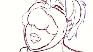 Oral vore by merengaru