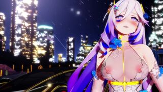 [Honkai rd3 MMD] Misteln Schariac-dress (CHUNG HA - Snapping) dance (R18)