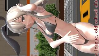 Shimakaze - Classic [MMD R15] Yokoshima Kuro