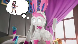 Sylveon Masturbating [JuniahHazel] angle 1