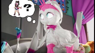 Sylveon Masturbating [JuniahHazel] angle 2