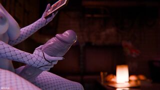 Multiverse - Aunt Cass & Widowmaker [Nude] [AniAniBoy] Sub Spanish