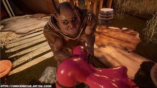 Goblin Roughly Fucks Succubus - Oral, Pussy & Facial