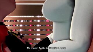 Violet and Helen Parr in Changing Room (Niisath) (French Subtitle)