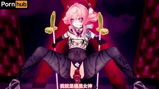 [QOS NTR] HSR Hyacine, have a surprising dual persona, performs a slutty dance