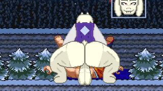 MUGEN: Hyper Toriel mating pressing Son Goku