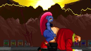 MUGEN: Undyne fucks Dr. Robotnik