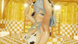 【MMD Blue-Achive】Amau Ako Hit and Run