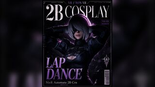 2B Cosplay Lap Dance POV