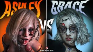 ASHLEY VS GRACE | RESIDENT EVIL FUCK BATTLE