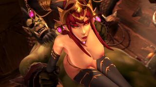 Orc Fucks Alexstrasza [Ambrosine]