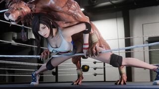 Tifa and Red XIII [Blueberg] [NO SOUND]