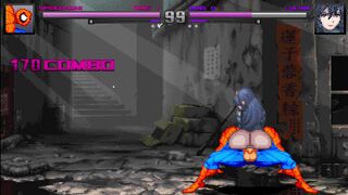 Mugen Spider-man fucks Lucina