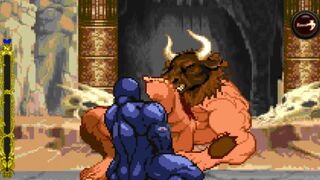 MUGEN Request#225: Kuromaru Fucks Minotaur